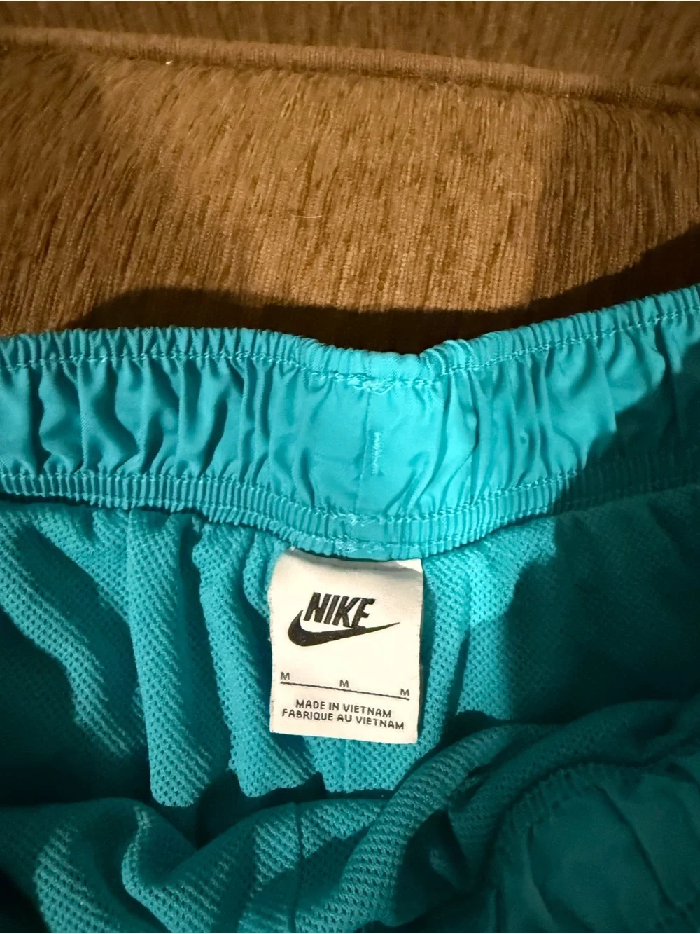Nike Teal Athletic Swim Shorts